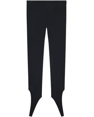 Courreges Courrges Capri Ankle Strap Leggings - Black