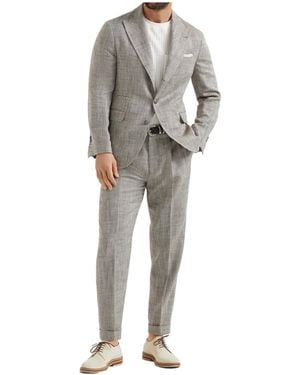 Brunello Cucinelli Two-Piece Tailored Suit - Grey