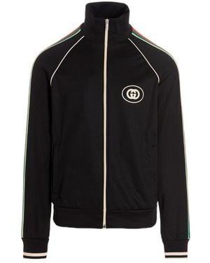 Gucci Technical Jersey Zip Jacket - Black