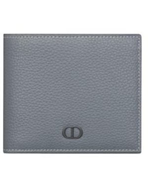 Dior Cd Icon Bifold Wallet - Grey