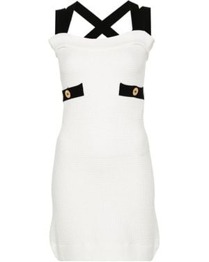 Patou Double Strap Dress - White