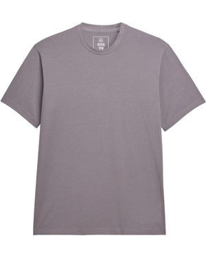 Y-3 Printed Crew Neck T-Shirt - Purple