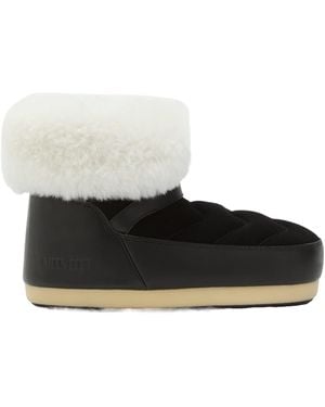 Moon Boot Logo Boots - Black