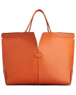 Tod's Top-Handle Tote Bag - Orange