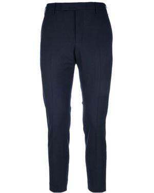 Pt Pantaloni Pt Torino Dieci Tailored Trousers - Blue