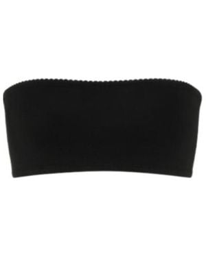 Maison Margiela Strapless Bandeau Top - Black