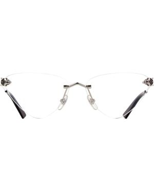 Cartier Cat-Eye Frame Glasses - White