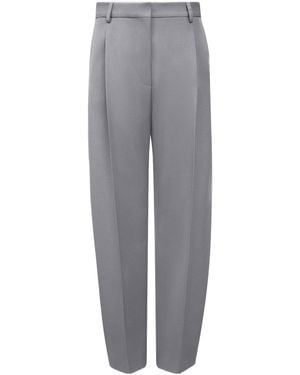 Alaïa Alaïa Gabardine Trousers - Grey