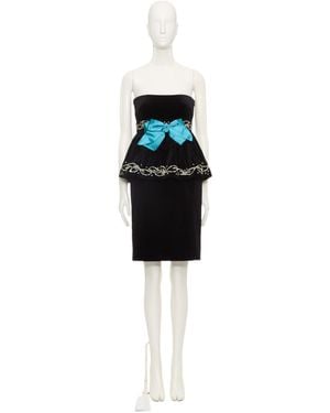 Valentino Off Shoulder Dress - Black