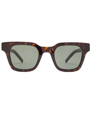 Saint Laurent Wayfarer Sunglasses - Metallic