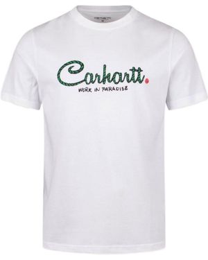 Carhartt Logo T-Shirt - White