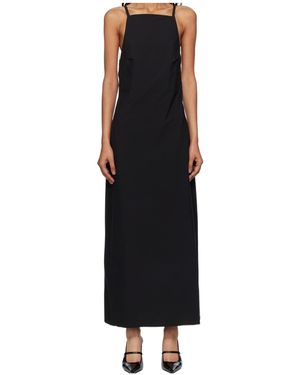 St. Agni Backless Dress - Black