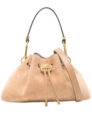 Jimmy Choo Drawstring Shoulder Bag - Natural