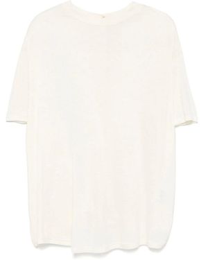 DARKPARK Button-Back Top - White