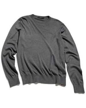 Gucci Interlocking G Intarsia Crewneck Sweater - Gray