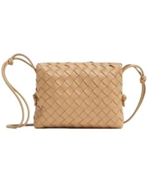 Bottega Veneta Small Loop Camera Bag - Natural