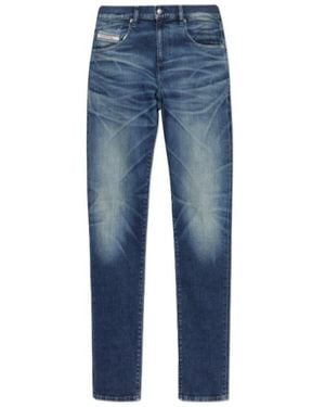 DIESEL D-Strukt Faded Jeans - Blue