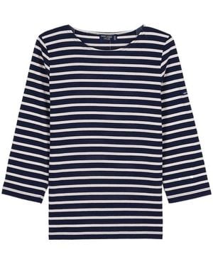Saint James Striped T-Shirt - Blue