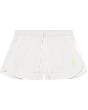 Off-White c/o Virgil Abloh Linen Shorts - White