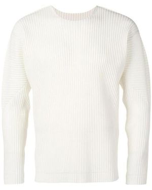 Versace Pleated T-Shirt - White