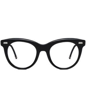 Thom Browne Eyewear Cateye-Frame Glasses - White