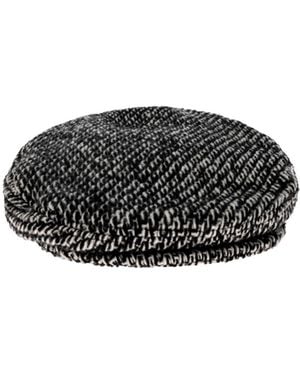 Dolce & Gabbana Flecked Flat Cap - Black