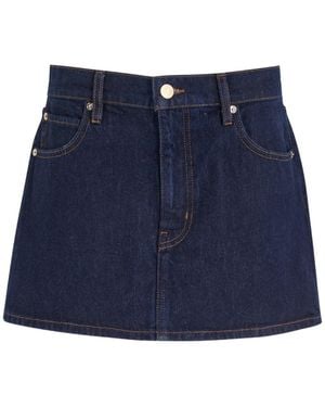 FRAME Denim Mini Skirt - Blue