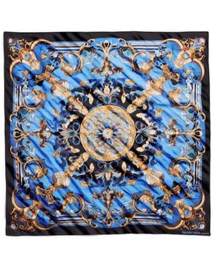 Balenciaga Ai Scarf - Blue