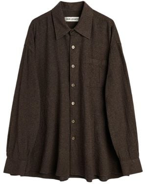 Our Legacy Borrowed Shirt - Brown