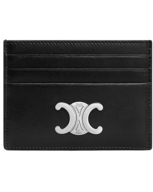 Celine Card Holder Triomphe - Black