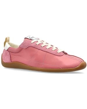 KENZO Retro Lace-Up Low-Top Sneakers - Pink