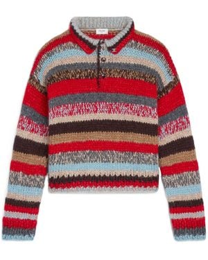 Celine Polo Jumper - Red