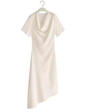 Dior Mid-Length Asymmetrical Dress - White