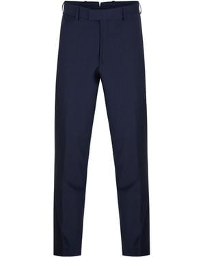 BOSS Versatile Straight-Leg Pants - Blue