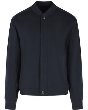 ZEGNA Long-Sleeve Jacket - Blue