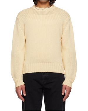 sunflower Frederik Crew Neck Jumper - Natural