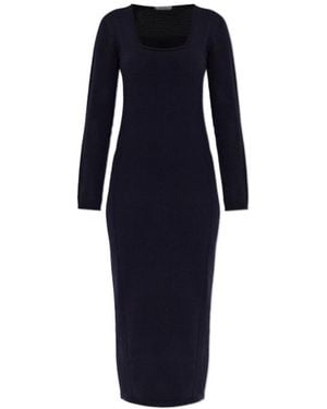 Max Mara Long-Sleeved Dress - Blue