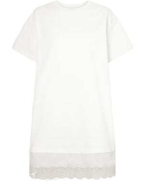 STAUD Grier Mini Dress - White