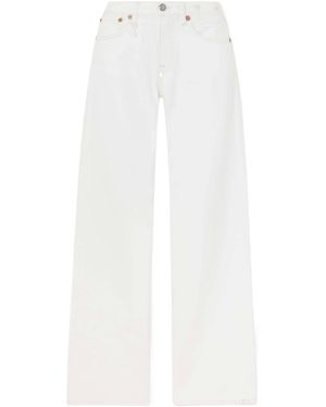 R13 Straight-Leg Jeans - White