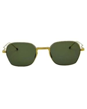 Thom Browne Eyewear Square Frame Sunglasses - Green
