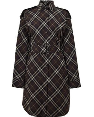 Burberry Kyra Shirt Dress - Black