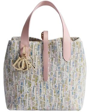 Dior Small Toujours Vertical Tote Bag - Gray