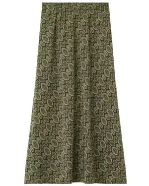 Loro Piana Charis Skirt - Green