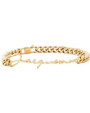 Jacquemus La Gourmette Bracelet - Metallic