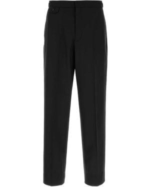 Brioni Casual Pants With An Adjustable Waistband - Black