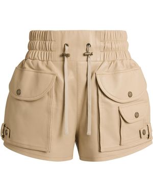 Balmain Cargo Pocket Shorts - Natural