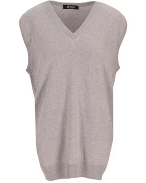 Lela Rose V-Neck Knitwear - Gray