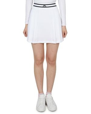 J.Lindeberg Logo Skirt - White