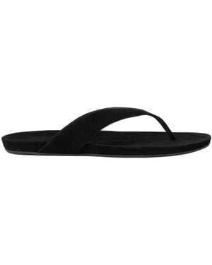 Loro Piana Ida Sandal - Black