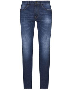 Pt Pantaloni Low-Rise Skinny Jeans - Blue